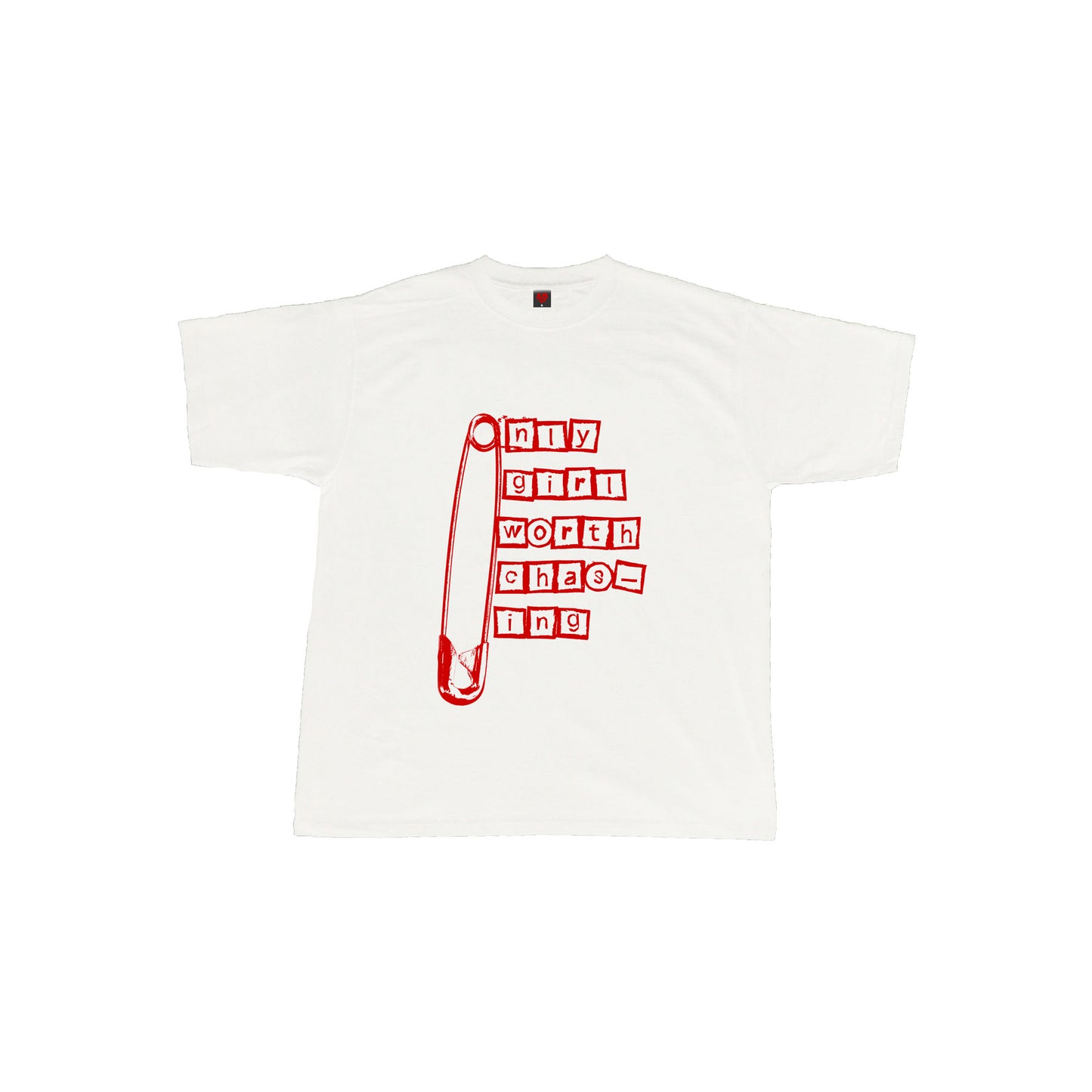 SAFETY PIN [WHITE]