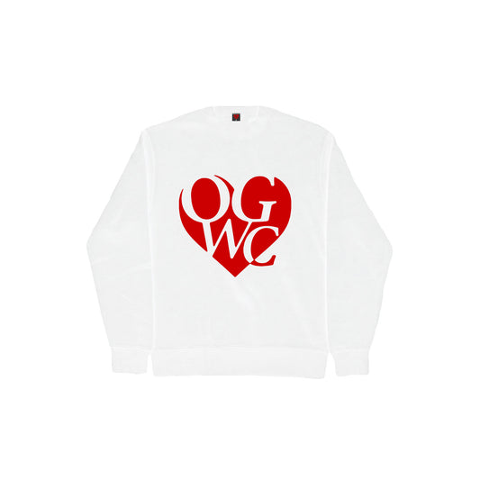HEARTBREAK SWEAT [WHITE]